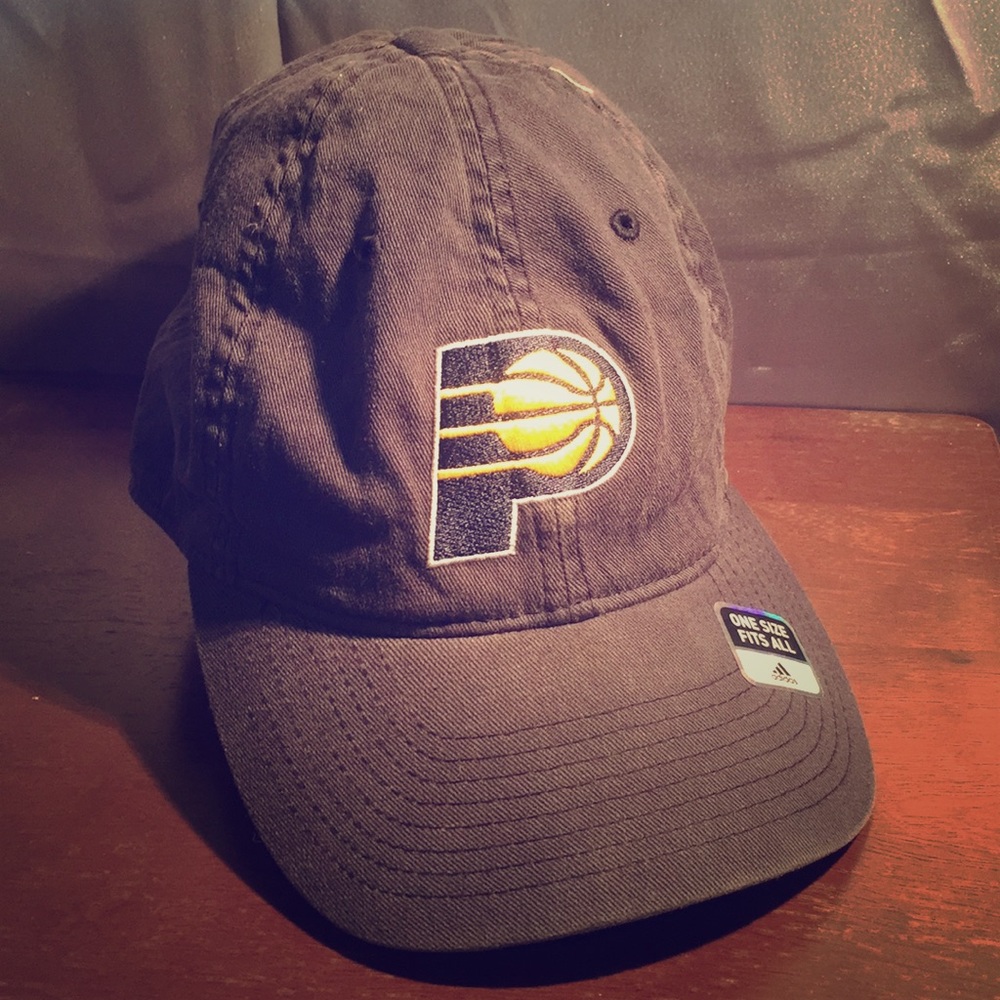 Pacers Adidas Baseball style hat NEW